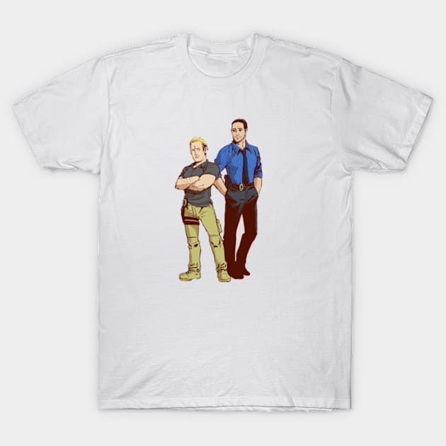 Hawaii Five-0 Steve Mcgarrett T-Shirt by chancgrantc@gmail.com